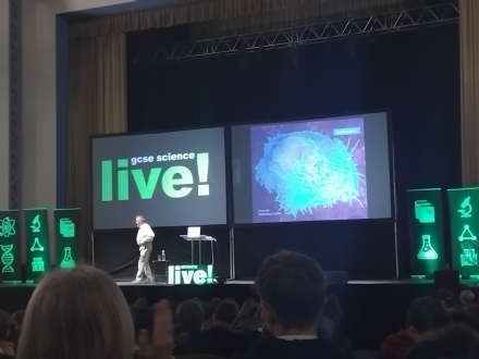 Year 10 Inspired by Leading Scientists at GCSE Science Live!